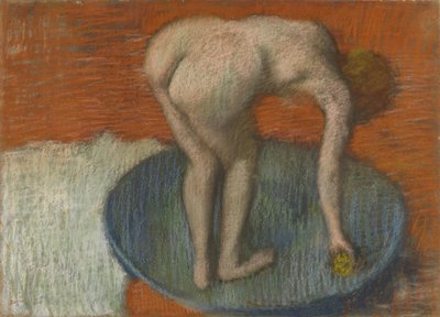 浴槽の女 作： Edgar Degas