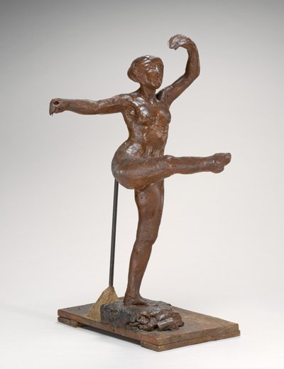 4 ポジション フロント、左脚、c. 18851890。 作： Edgar Degas