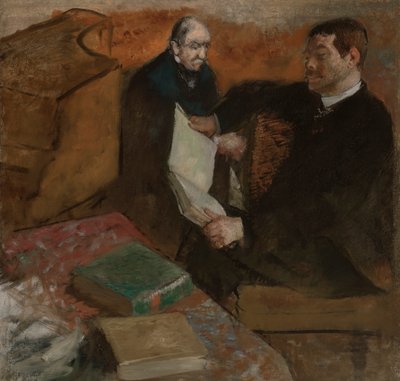 フランス語：異教徒とドガの父 作： Edgar Degas