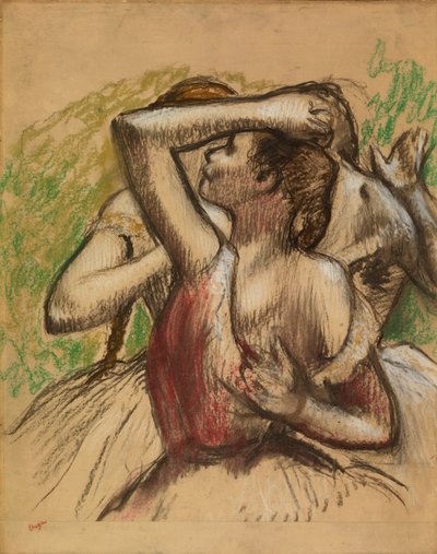 ダンサーのグループ 作： Edgar Degas