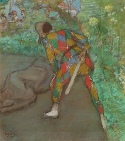 ハーレクイン 作： Edgar Degas
