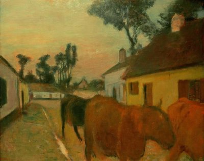 群れの帰還 作： Edgar Degas