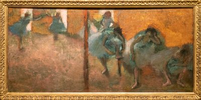 ホームダンサー。1900年から1905年頃。油彩・キャンバス 作： Edgar Degas