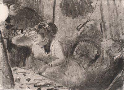 親密 作： Edgar Degas
