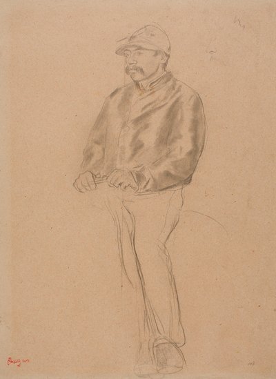 ジョッキー 作： Edgar Degas