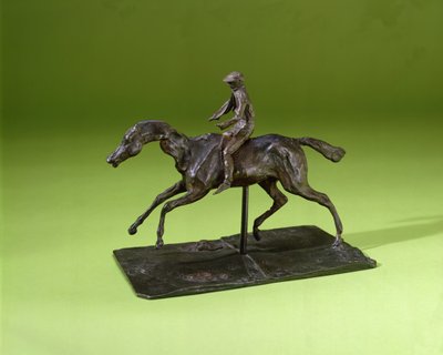 馬の騎手（ブロンズ） 作： Edgar Degas