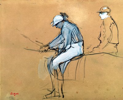 騎手 作： Edgar Degas