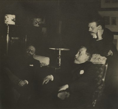 ジュールタシュロー、エドガードガ、ジャックエミールブランシュ、1895年12月 作： Edgar Degas