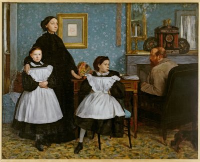 Bellelliファミリー 作： Edgar Degas