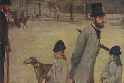 ルピック子爵、1875年、1937年。 作： Edgar Degas