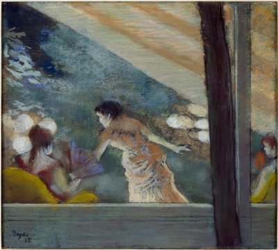 大使のためのコンサートカフェ 作： Edgar Degas