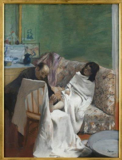 ペディキュア 作： Edgar Degas