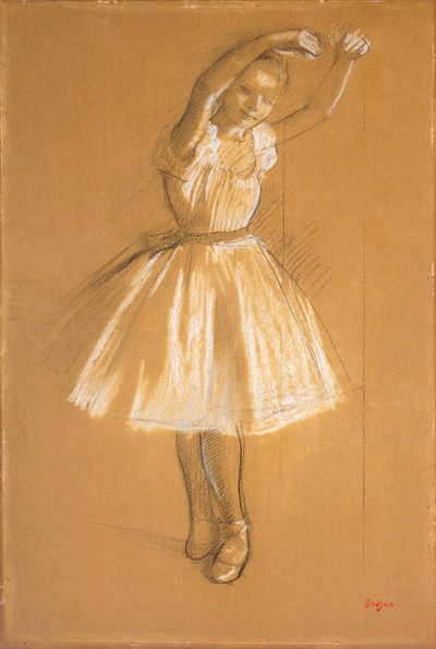 リトルダンサー、1875 作： Edgar Degas
