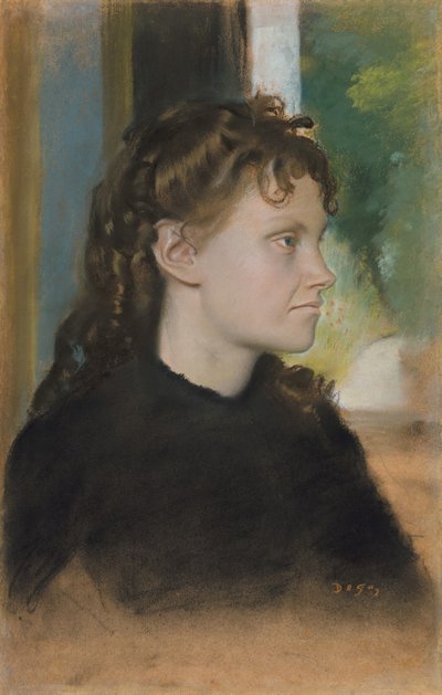 マダムテオドールゴビラード、1869年 作： Edgar Degas