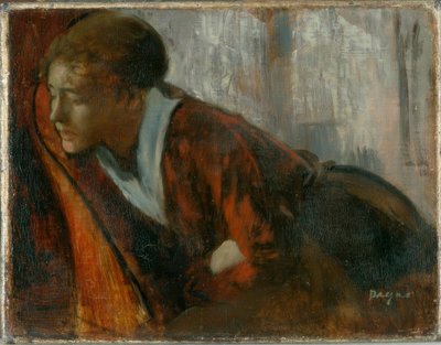 憂鬱 作： Edgar Degas
