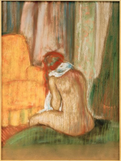 あなたは後ろに座ります 作： Edgar Degas