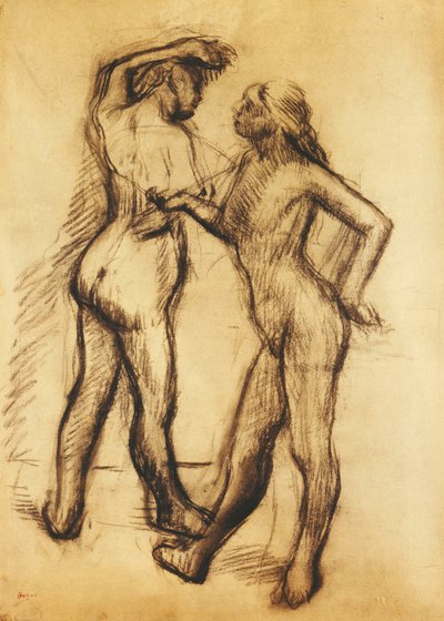 ヌード研究 作： Edgar Degas
