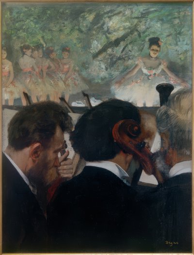 オーチェスター・ムシカー 作： Edgar Degas