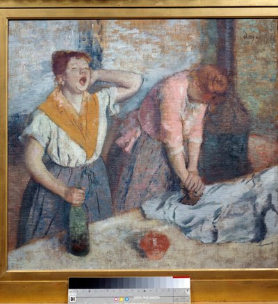 エドガー・ドガ（1834-1917）の絵画 1884/86年日です。0.76×0.81メートル パリ、オルセー美術館 作： Edgar Degas