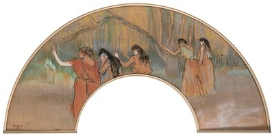 オペラ文字、1880年頃 作： Edgar Degas