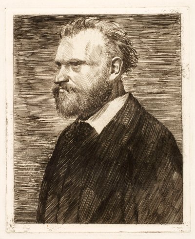 エドゥアール・マネの肖像、パブ。 1864年。 作： Edgar Degas