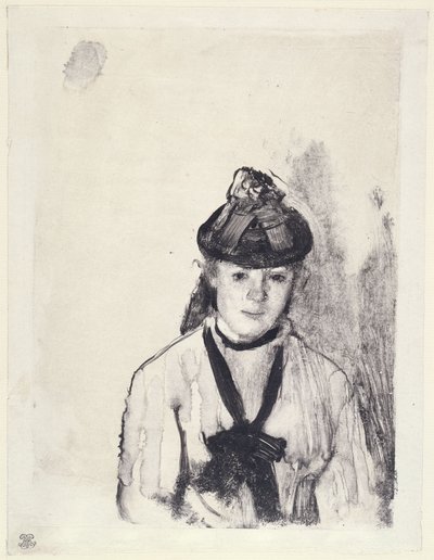 エレン・アンドレの肖像 作： Edgar Degas