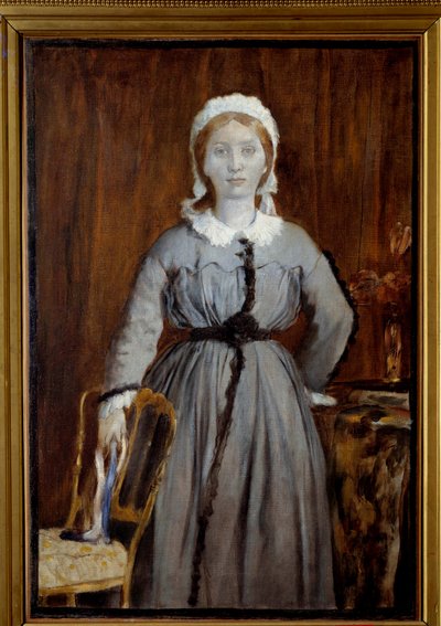 マルグリット・ドガの肖像 作： Edgar Degas
