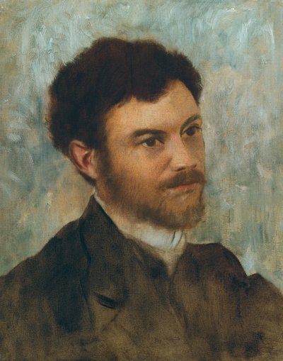 男の肖像;男の肖像、1868-1872年頃 作： Edgar Degas