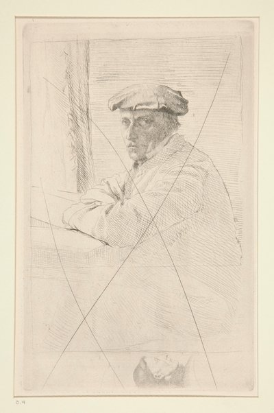 彫刻家ジョセフ・トルニーの肖像 作： Edgar Degas
