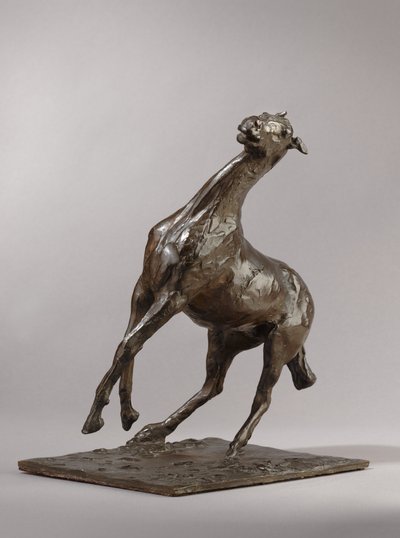飼育馬、モデル1870年代、キャスト1919-21 作： Edgar Degas