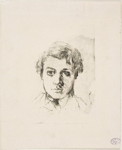 ルネ・デ・ガス、芸術家の弟 作： Edgar Degas