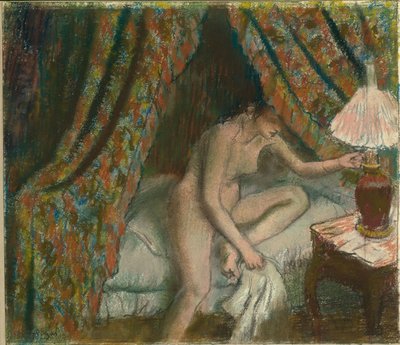 引退 作： Edgar Degas