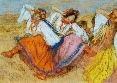 ロシアのダンサー 作： Edgar Degas