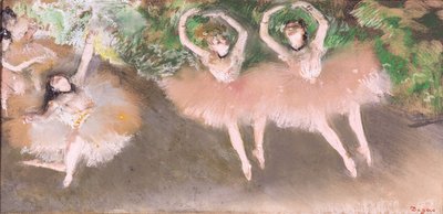 シーンドバレエ、1879年 作： Edgar Degas