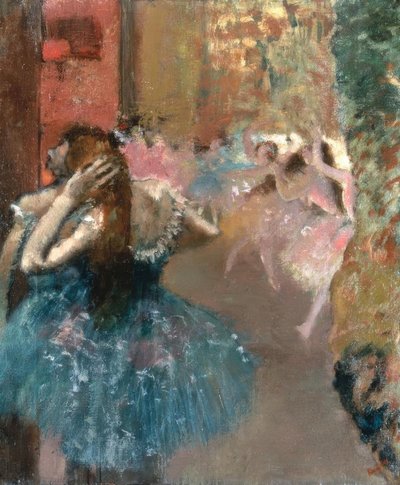 バレエシーン 作： Edgar Degas
