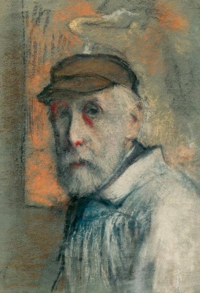 自画像 作： Edgar Degas