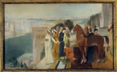 セミラミスビルバビロン 作： Edgar Degas