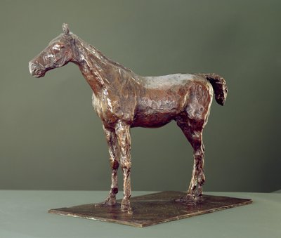 立ち馬（ブロンズ） 作： Edgar Degas