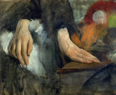 手の研究、1859-60 作： Edgar Degas