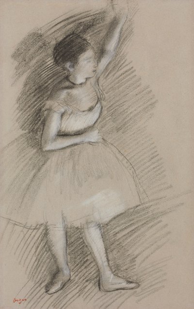 ダンサーの研究;ダンサーの研究、1873-1874 作： Edgar Degas