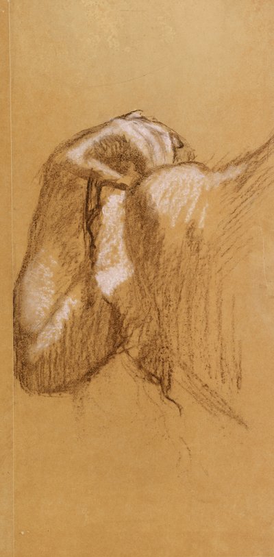 腕の研究 作： Edgar Degas