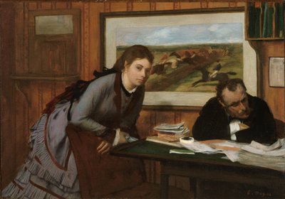 やめなさい、1870年頃 作： Edgar Degas