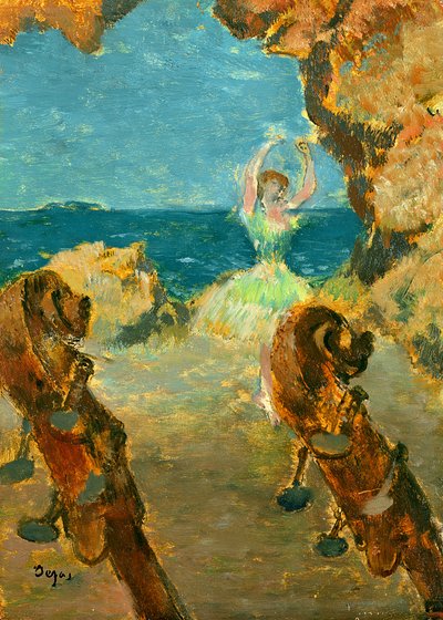 バレエダンサー 作： Edgar Degas