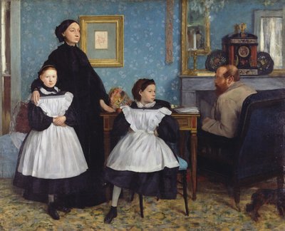 ベレッリ一家 作： Edgar Degas