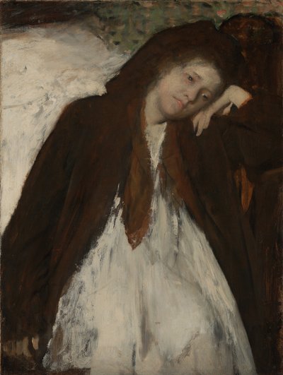 療養者》1872年頃-1887年1月（油彩・キャンバス） 作： Edgar Degas
