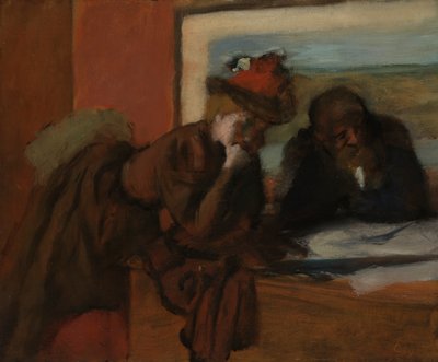 会話 作： Edgar Degas