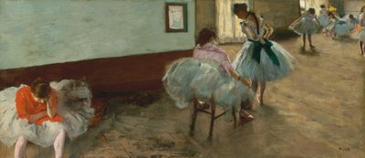 ダンスレッスン、c。 1879年。 作： Edgar Degas