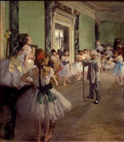 ザ・ダンシング・クラス 作： Edgar Degas
