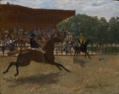 偽りのスタート 作： Edgar Degas