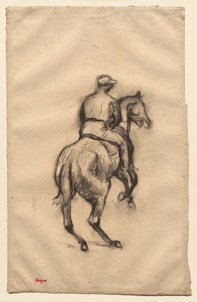 ジョッキー 作： Edgar Degas